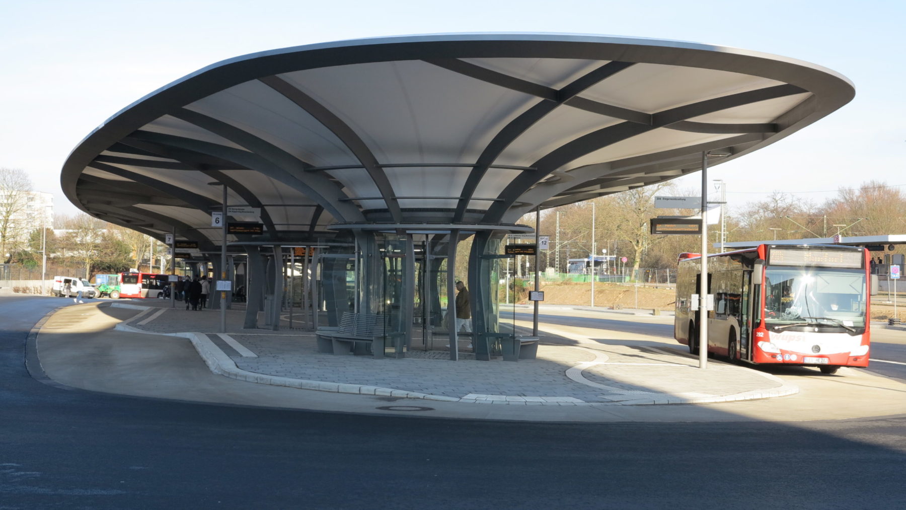 Umbau Busbahnhof: Überdachung » Projektentwicklung City ...